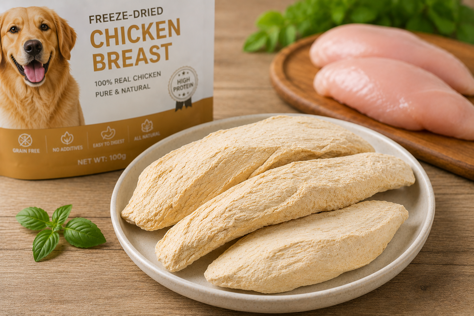 Whole-cut chicken breast