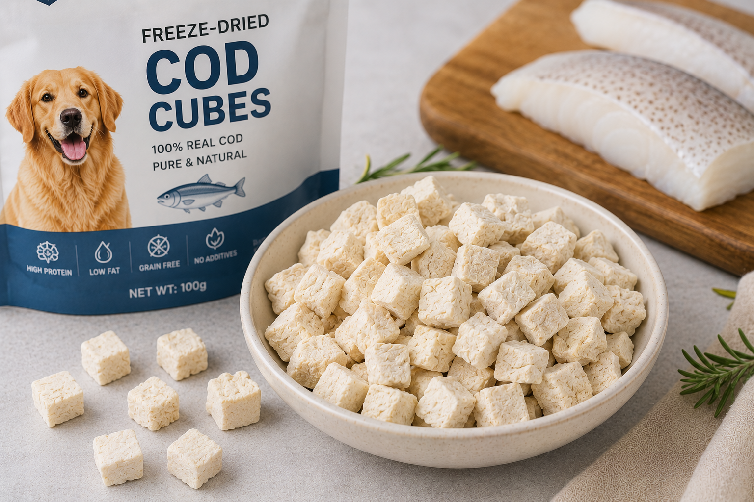 Cod cubes