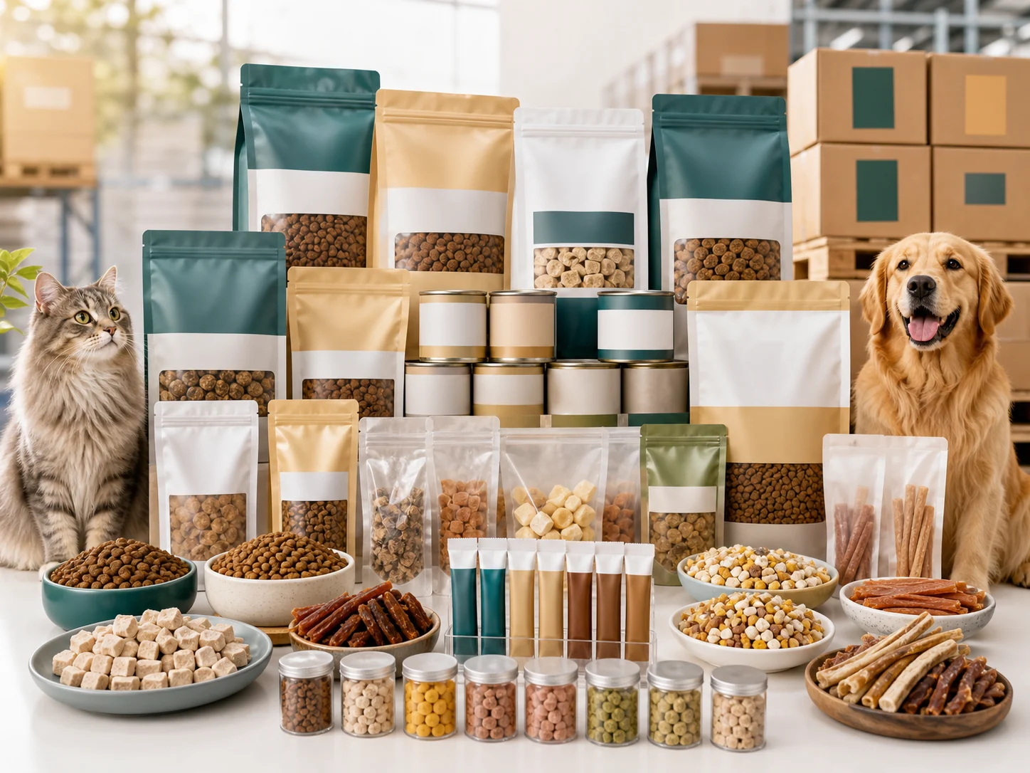 Quchong pet food product portfolio